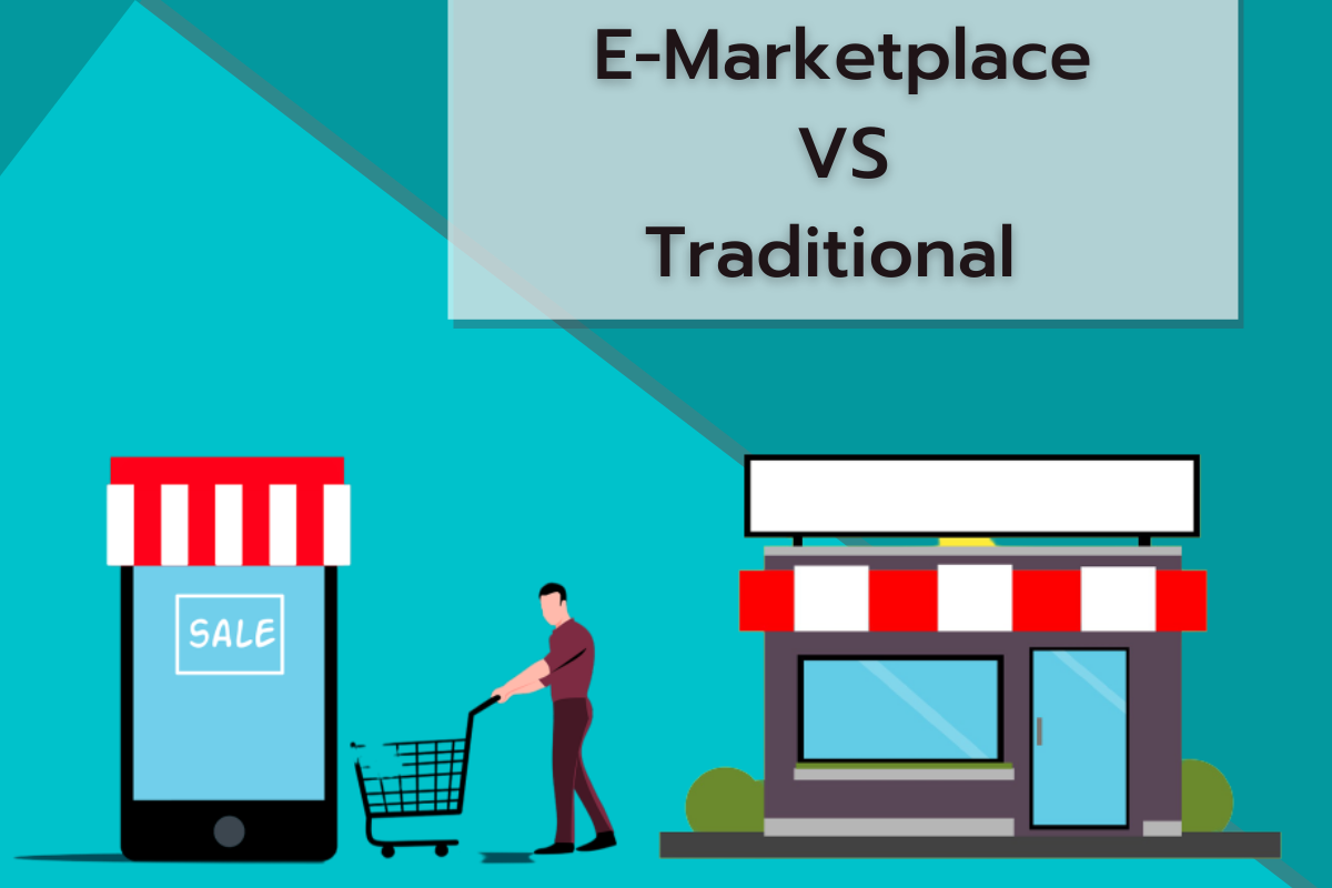 เปรียบเทียบซื้อของตลาดออนไลน์กับตลาดแบบดั้งเดิม