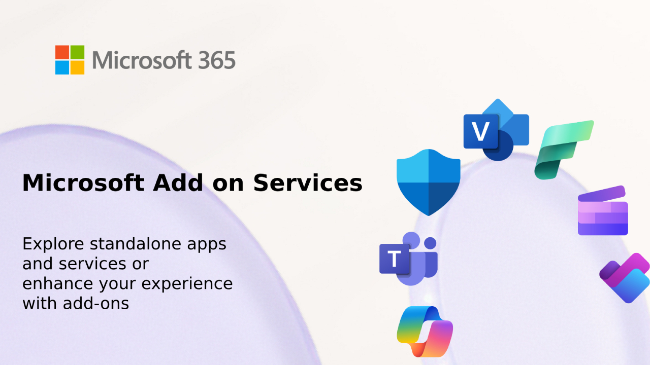 Microsoft Add on Services ที่สามารถซื้อแยกต่างหากได้ตามความต้องการ