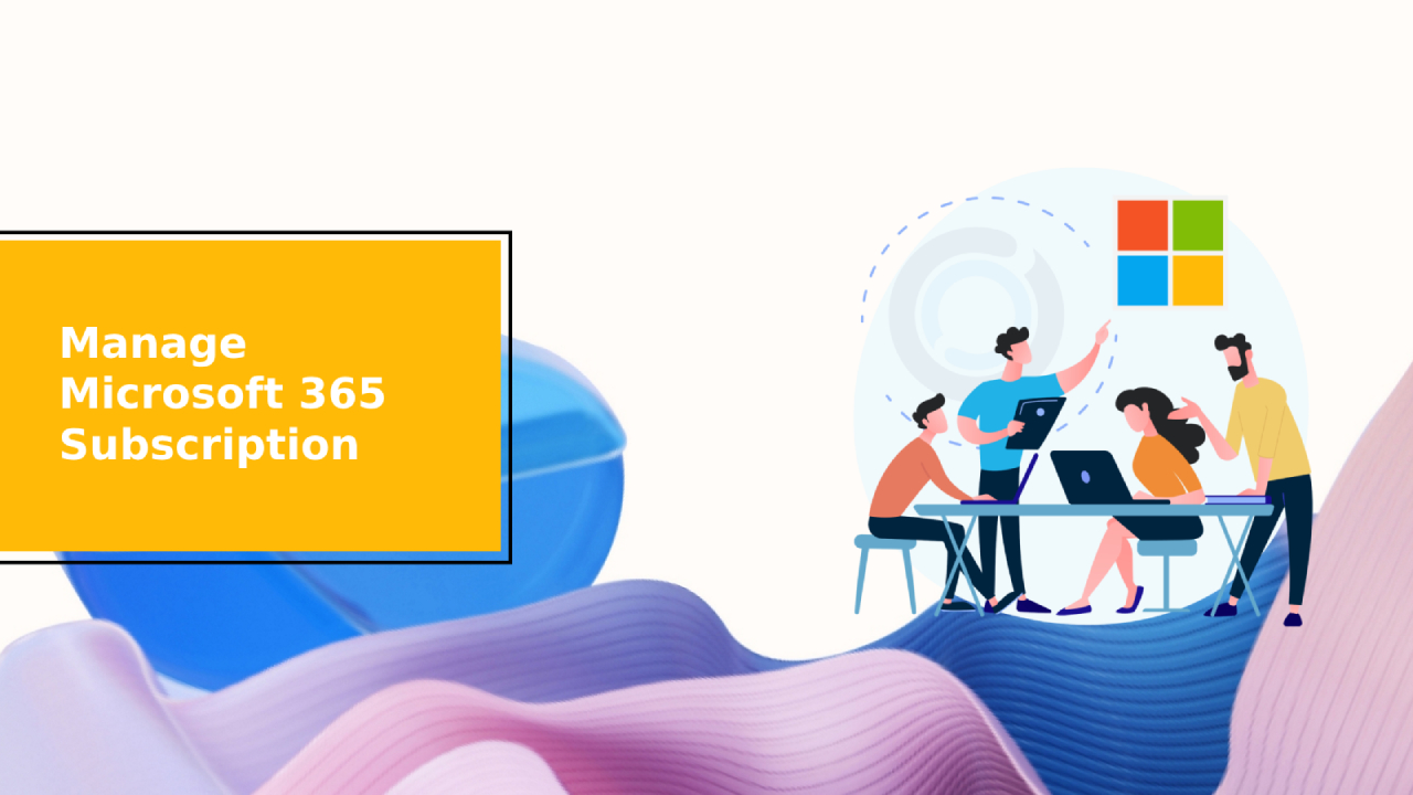 Manage Microsoft 365 Subscription